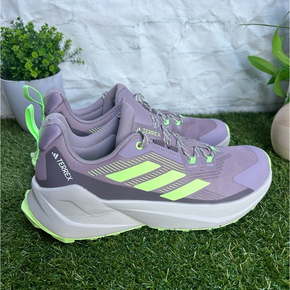 ADIDAS Terrex Free Hiker (Women)
Fig/ Green Spark/ Charcoal 9.5 gently used - Picture 13 of 16